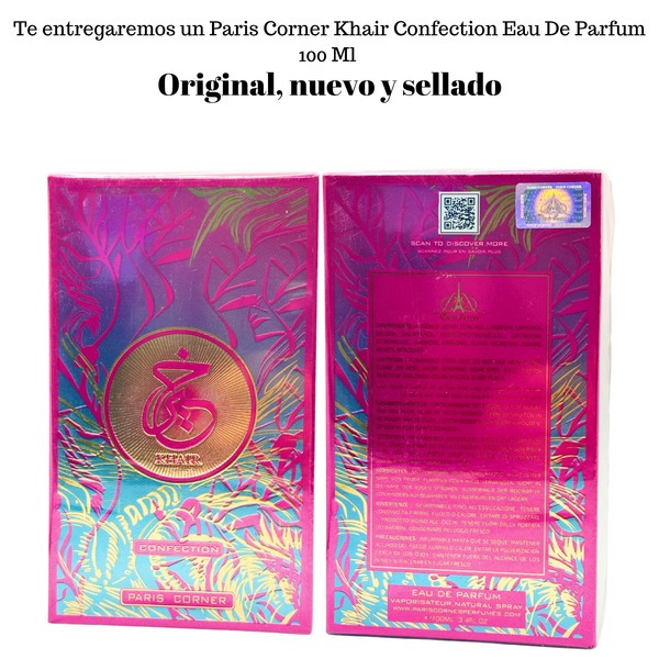 Paris Corner Khair Confection 100ml Eau De Parfum Para Mujer