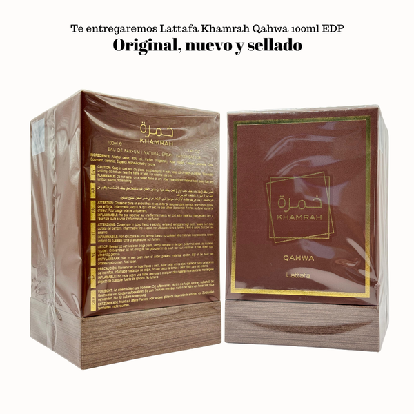 Lattafa Khamrah Qahwa 100ml Eau De Parfum Para Hombre