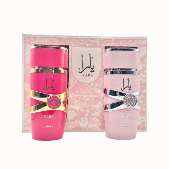 Yara Candy + Yara Rosa Lattafa Set 5th Anniversary 100ml/2 Eau De Parfum