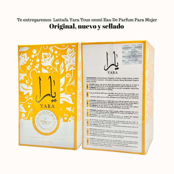 Lattafa Yara Tous 100ml Eau De Parfum Para Mujer