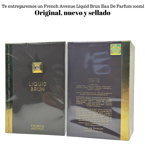 French Avenue Liquid Brun 100ml Eau De Parfum Para Hombre