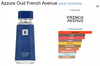 French Avenue Azzure Aoud 100ml Eau De Parfum Para Hombre