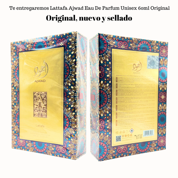 Lattafa Ajwad 60ml Eau De Parfum Para Mujer