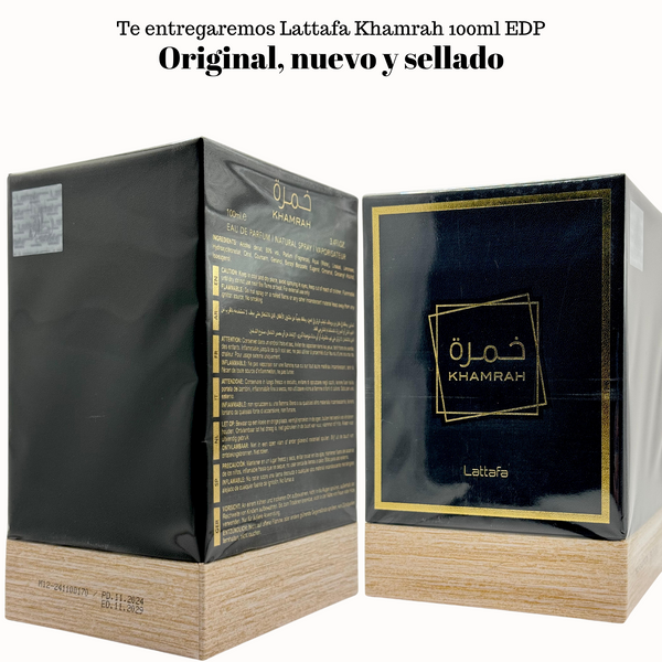 Lattafa Khamrah 100ml Eau De Parfum Para Hombre