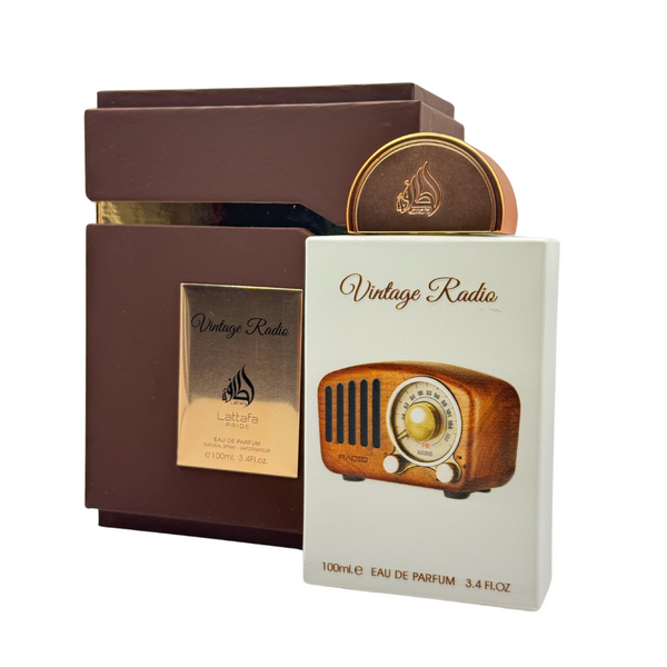Lattafa Vintage Radio100ml Eau De Parfum Unisex