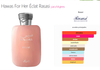 Rasasi Hawas For Her Éclat 100ml Eau De Parfum Para Mujer